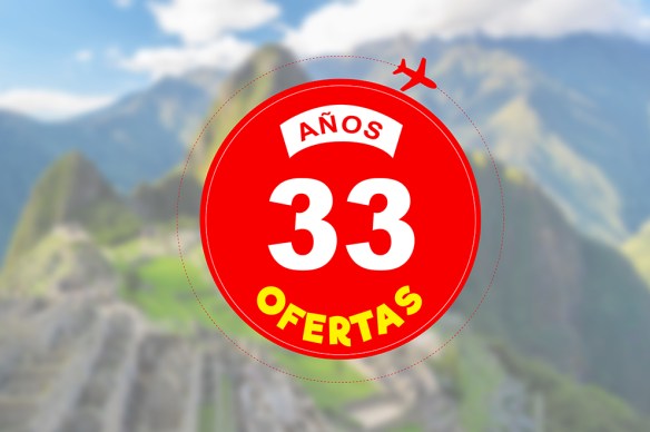 Logo 33 años, 33 ofertas Perú A Travel.jpg